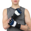 Перчатки для фитнеса и тяжелой атлетики TAPOUT SB168507 M-XL черный-синий 4