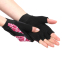 Перчатки для фитнеса и тренировок TAPOUT SB168509 XS-M черный-розовый 1