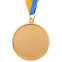 Медаль спортивна зі стрічкою SP-Sport WORTH C-4520 золото, срібло, бронза 1