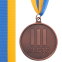 Медаль спортивна зі стрічкою SP-Sport WORTH C-4520 золото, срібло, бронза 5