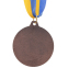 Медаль спортивна зі стрічкою SP-Sport WOULD C-6403 золото, срібло, бронза 6