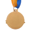 Медаль спортивна зі стрічкою SP-Sport ZIP C-6404 золото, срібло, бронза 1