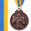 Медаль спортивна зі стрічкою SP-Sport Бокс C-4337 золото, срібло, бронза 5