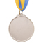 Медаль спортивная с лентой двухцветная SP-Sport Баскетбол C-4849 золото, серебро, бронза 4