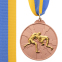 Медаль спортивная с лентой двухцветная SP-Sport Борьба C-4852 золото, серебро, бронза 5