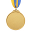 Медаль спортивна зі стрічкою двокольорова SP-Sport Єдиноборства C-4853 золото, срібло, бронза 1