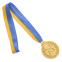 Медаль спортивная с лентой двухцветная SP-Sport Единоборства C-4853 золото, серебро, бронза 2