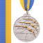 Медаль спортивная с лентой двухцветная SP-Sport Плавание C-4848 золото, серебро, бронза 3