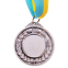 Медаль спортивна зі стрічкою SP-Sport пластикова FAME C-3042 золото, срібло, бронза 4