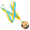 Медаль спортивная с лентой SP-Sport Футбол C-3975-1 золотой 0