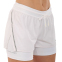 Шорти спортивні подвійні 2 в 1 жіночі Joma R-NIGHT 901830-200 XS-2XL білий 2