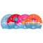 Шапочка для плавания детская ARENA AWT MULTI AR91925-20 цвета в ассортименте 14