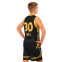 Форма баскетбольная детская NBA клуб San Francisco 30 BA-6595 S-2XL черный-желтый 8