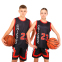 Форма баскетбольна дитяча NBA клуб Chicago Bulls 23 BA-6608 S-2XL чорний-червоний 0