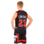 Форма баскетбольна дитяча NBA клуб Chicago Bulls 23 BA-6608 S-2XL чорний-червоний 7