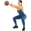 Гиря мягкая BLOOM SOFT KETTLEBELL LB7012-4 вес 4кг цвета в ассортименте 10