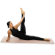 Килимок для фітнесу та йоги PU двошаровий BLOOM YOGA MAT LB7030 183x61x0,5см кольори в асортименті 12