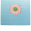 Коврик для йоги Замшевый Record FI-5663-2 размер 183x61x0,1см с Цветочным принтом голубой 0