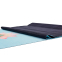 Коврик для йоги Замшевый Record FI-5663-2 размер 183x61x0,1см с Цветочным принтом голубой 1