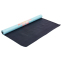 Коврик для йоги Замшевый Record FI-5663-2 размер 183x61x0,1см с Цветочным принтом голубой 3