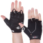 Перчатки для фитнеса и тяжелой атлетики Zelart SB-161579 S-XXL черный 0