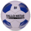 М'яч футбольний HYBRID BALLONSTAR FB-3132 №5 PU білий-синій 4
