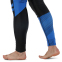 Компрессионные штаны леггинсы тайтсы Domino KC210-3 S-2XL черный-синий 6