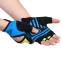 Перчатки для фитнеса и тренировок TAPOUT SB168515 XS-M черный-синий-желтый 8