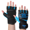 Перчатки для тяжелой атлетики TAPOUT SB168521 S-XL черный-синий 0
