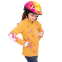 Роликовые коньки раздвижные детские с защитой и шлемом в комплекте JINGFENG SK-179 размер 31-38 13