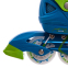 Роликовые коньки раздвижные детские с защитой и шлемом в комплекте Banwei SK-181 размер 31-38 26