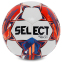 М'яч футбольний SELECT BRILLANT REPLICA V23 BRILLANT-REP-5WR №5 білий-червоний 0