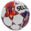 М'яч футбольний SELECT BRILLANT REPLICA V23 BRILLANT-REP-4WR №4 білий-червоний 1