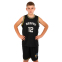 Форма баскетбольная детская NBA клуб Memphis Grizzlies 12 BA-6599 S-2XL черный 6