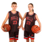 Форма баскетбольна дитяча NBA клуб Chicago Bulls 23 BA-6603 S-2XL чорний-червоний 0