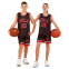 Форма баскетбольна дитяча NBA клуб Chicago Bulls 23 BA-6603 S-2XL чорний-червоний 1