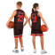 Форма баскетбольна дитяча NBA клуб Chicago Bulls 23 BA-6603 S-2XL чорний-червоний 2