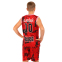 Форма баскетбольная детская NBA клуб Shuhoku 10 BA-6614 S-2XL красный-черный 6
