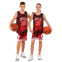 Форма баскетбольна дитяча NBA клуб Chicago Bulls 23 BA-6625 S-2XL чорний-червоний 1