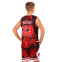 Форма баскетбольна дитяча NBA клуб Chicago Bulls 23 BA-6625 S-2XL чорний-червоний 8