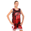 Форма баскетбольна дитяча NBA клуб Chicago Bulls 23 BA-6625 S-2XL чорний-червоний 14