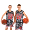 Форма баскетбольна дитяча NBA клуб Chicago Bulls 23 BA-6644 S-2XL чорний-білий 0