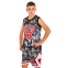 Форма баскетбольна дитяча NBA клуб Chicago Bulls 23 BA-6644 S-2XL чорний-білий 7
