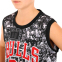 Форма баскетбольна дитяча NBA клуб Chicago Bulls 23 BA-6644 S-2XL чорний-білий 9
