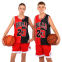 Форма баскетбольна дитяча NBA клуб Chicago Bulls 23 BA-6648 S-2XL червоний-чорний 0