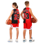 Форма баскетбольна дитяча NBA клуб Chicago Bulls 23 BA-6648 S-2XL червоний-чорний 2