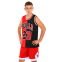 Форма баскетбольна дитяча NBA клуб Chicago Bulls 23 BA-6648 S-2XL червоний-чорний 7