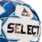 Мяч футбольный SELECT FUSION IMS FUSION-W №5 белый-голубой 1