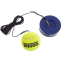 Тренажер для великого тенісу - м'яч на гумці з обважнювачем TELOON TENNIS TRAINER TL801-5-Coach1 салатовий-чорний 0