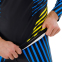 Костюм компрессионный мужской рашгард лонгслив и штаны Domino TC210-KC210-5 S-2XL черный-синий 4